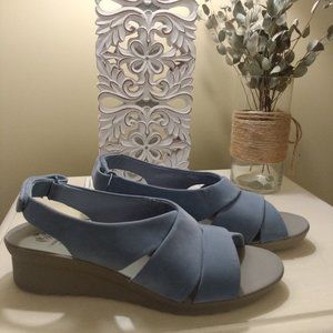 NEW Clark's Clowdsteppers Caddell Bright wedge San